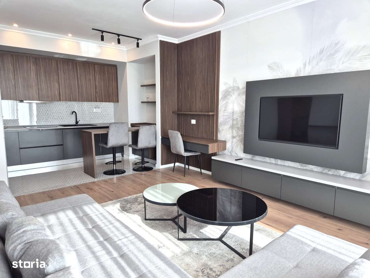 Apartament 2 camere lux,parcare subterana prima inchiriere ONE66! - Imagine principală: 2/9