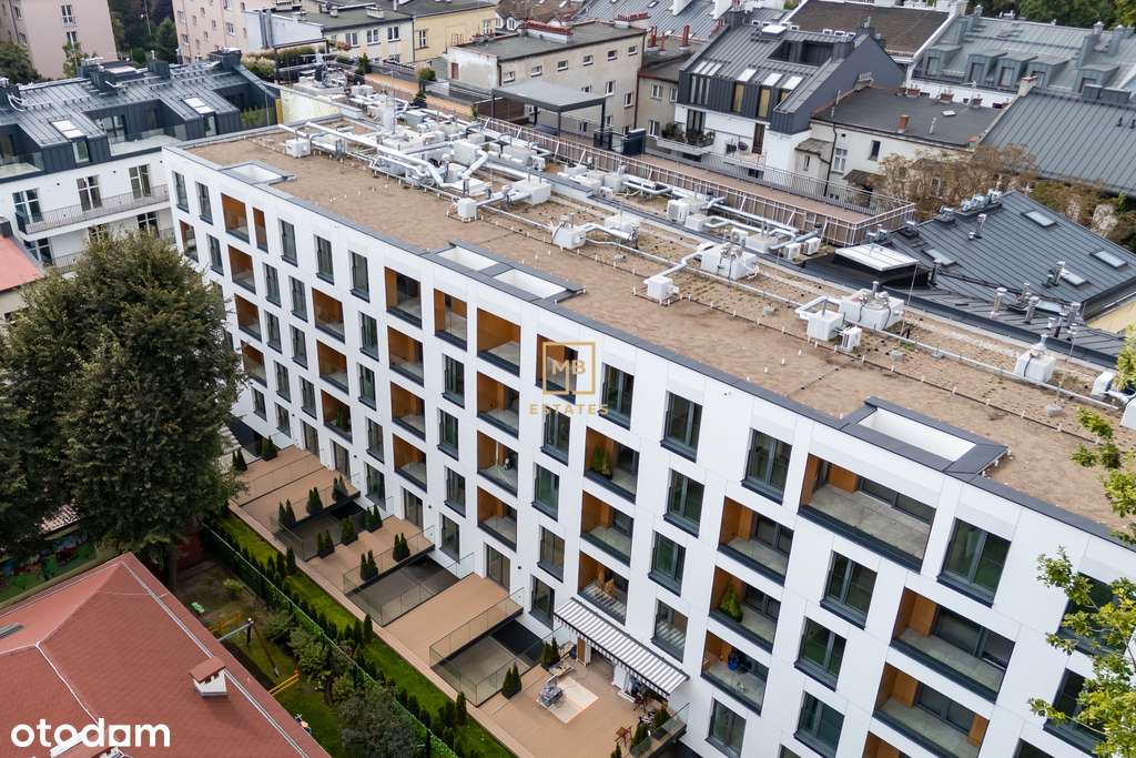 Apartament z tarasem na dachu z widokiem na Wawel-13