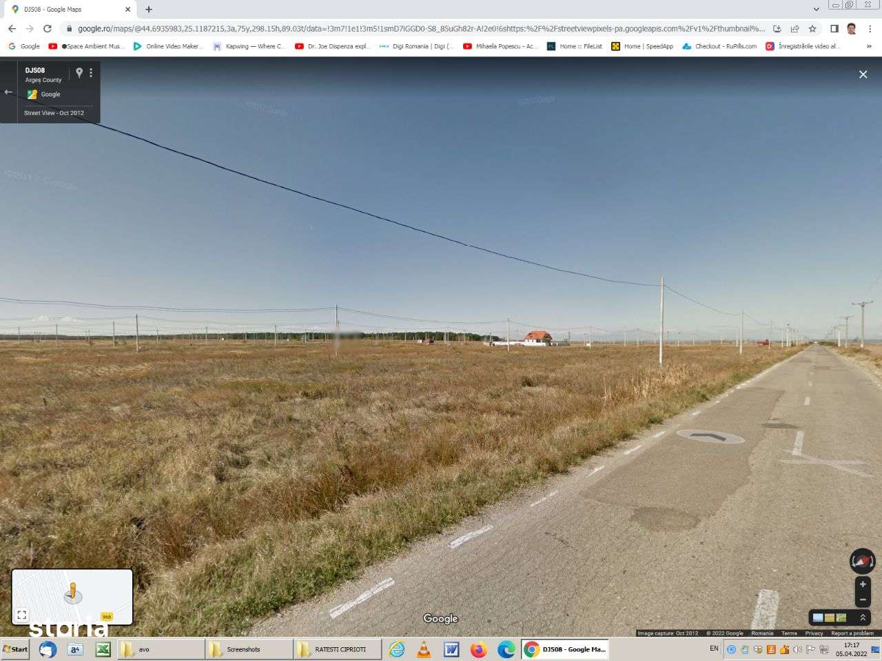 teren curtii constructii pretabil Fotovoltaice Ratesti 12,5 ha - Imagine principală: 1/4