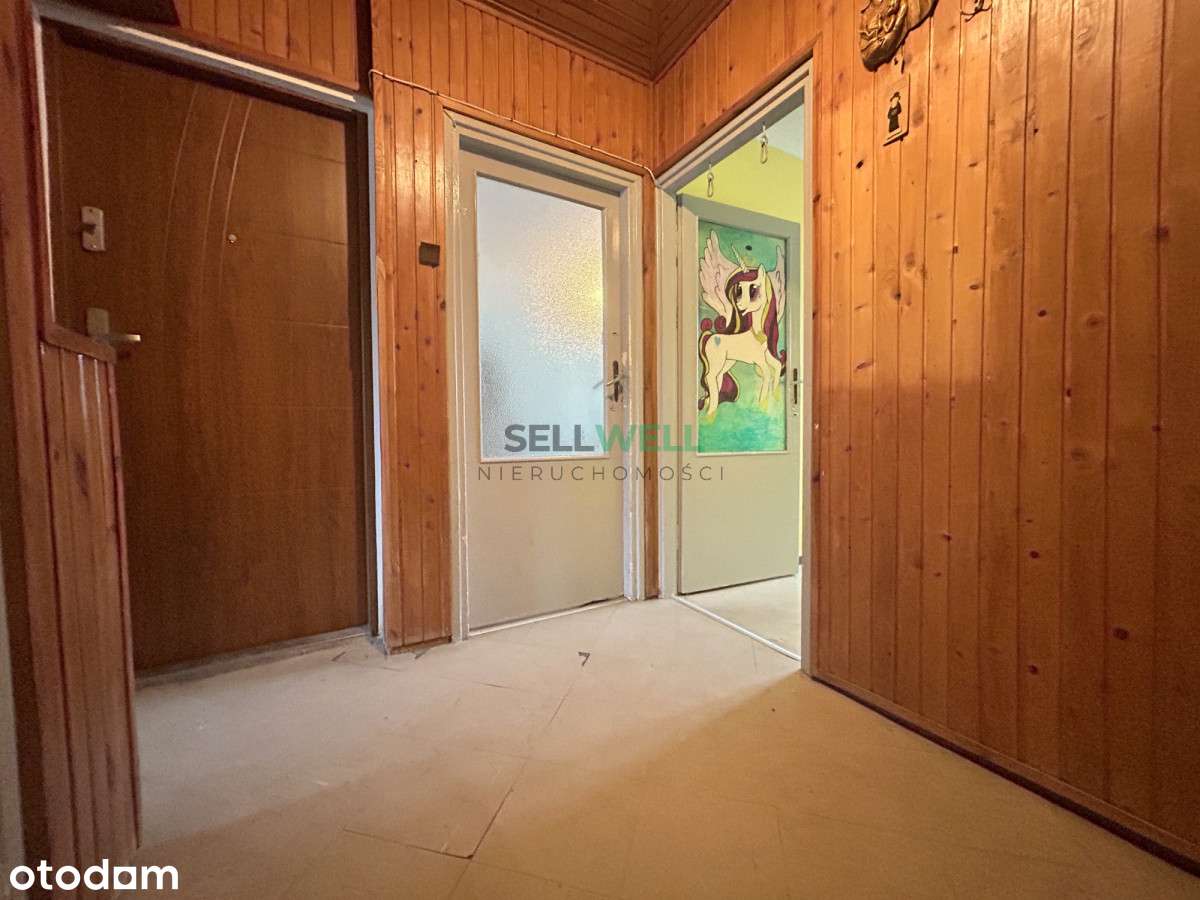 Rozkładowe 2 pokoje na parterze do remontu Dąbrowa-5