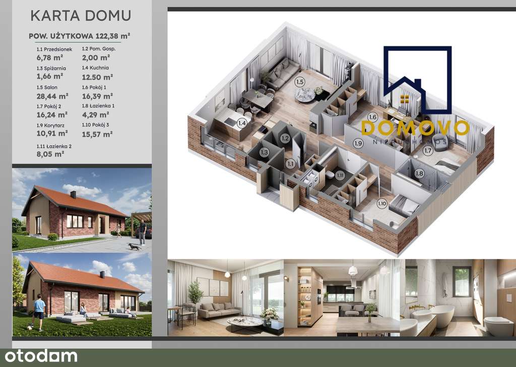 Nowoczesny dom parterowy w Tomaszkowie-11