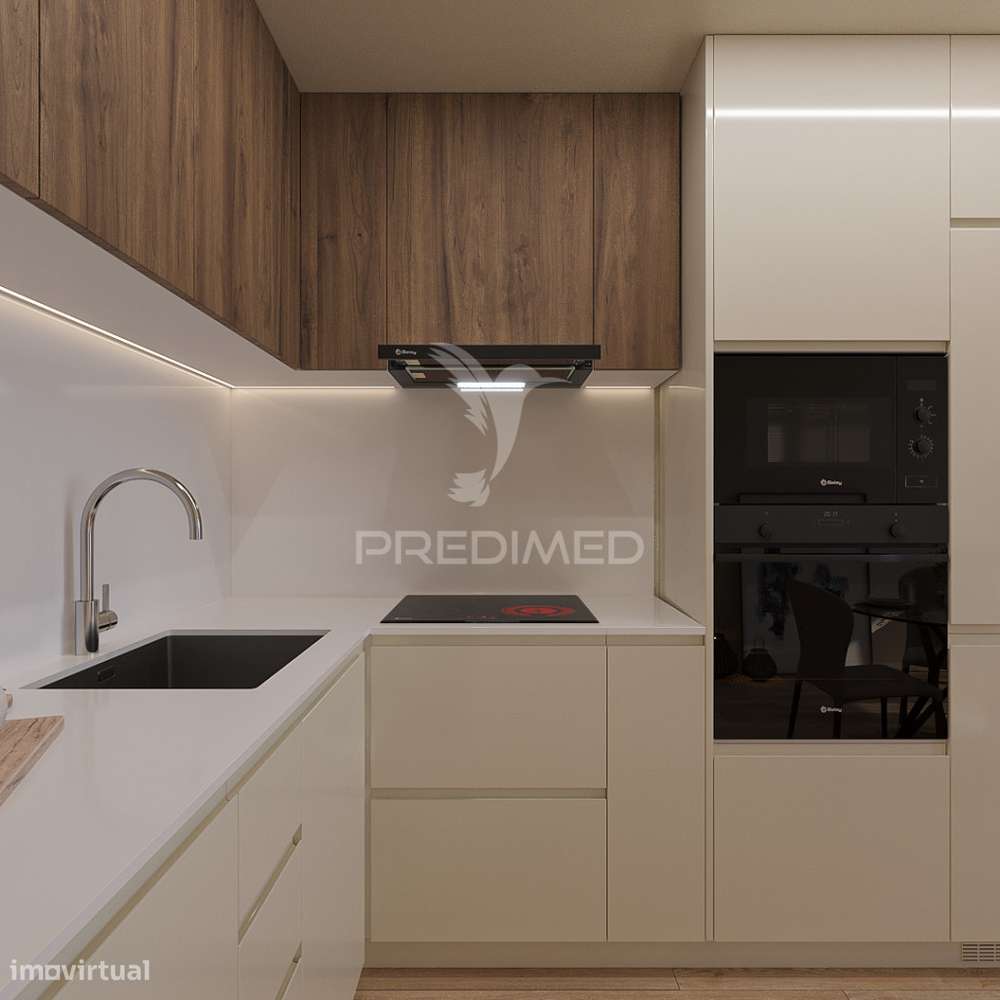 T2,  Novo, terraço e lugar de garagem - Grande imagem: 2/12