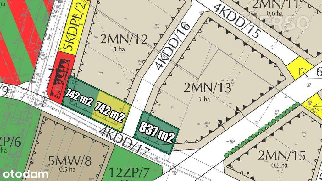 Atrakcyjna działka budowlana obok Aqua Parku - Pełny obrazek: 2/6