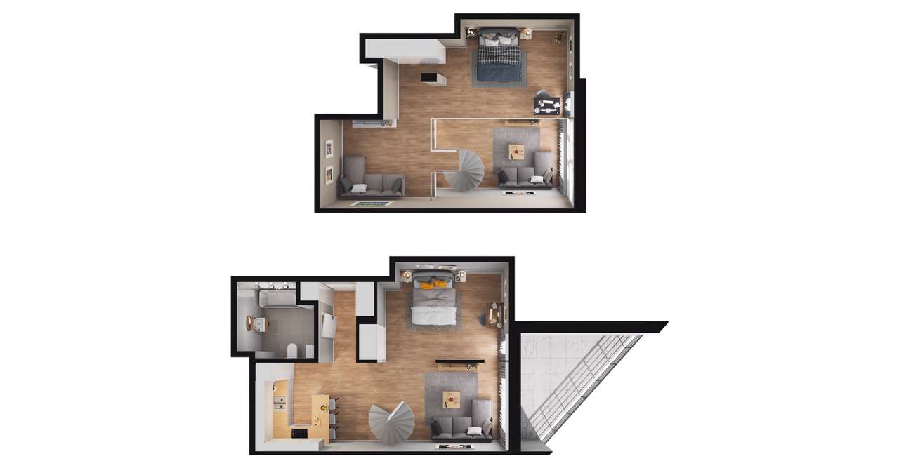 gotowe do odbioru 2-pok. mieszkanie 80m2 - Pełny obrazek: 2/8