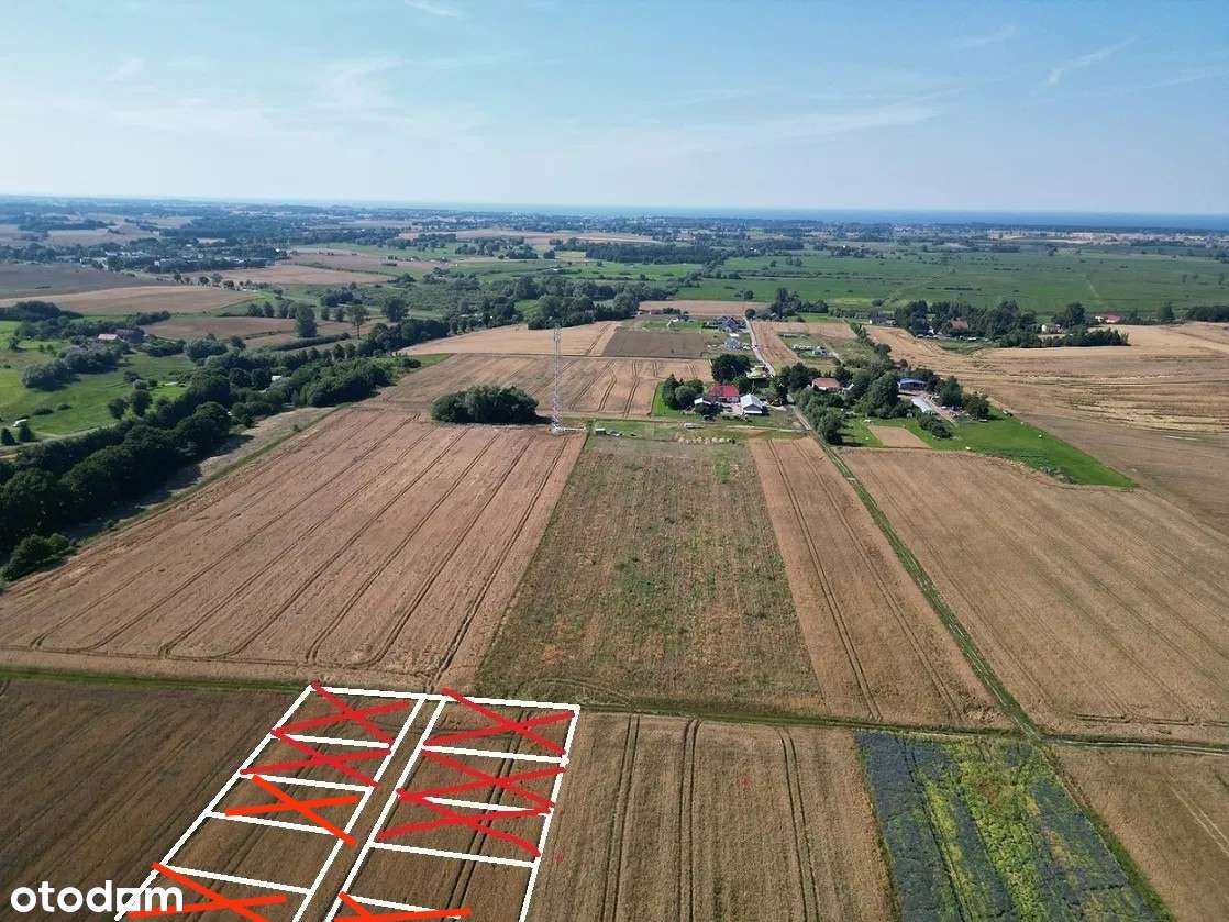 Łekno budowlana do morza 6 km, do lasu 200 metrów raty, brak prowizji-0