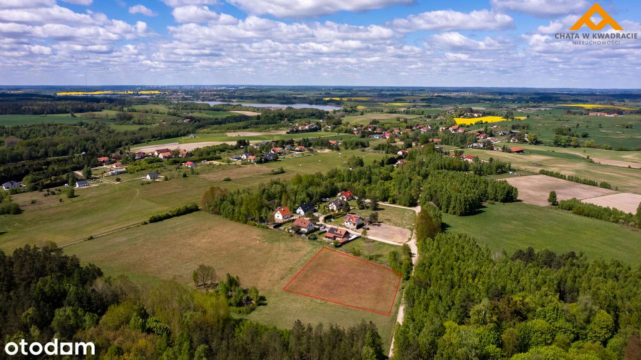 Działka inwestycyjna przy lesie – 4273 m² –Patryki, gm. Purda!Nowa Cen-0