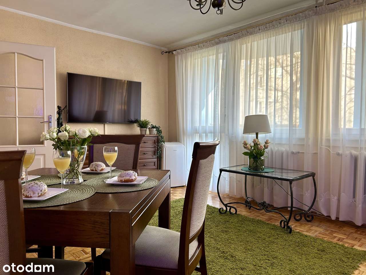 Słoneczne mieszkanie 3 pokojowe zatopione w zieleni z każdej strony.-8