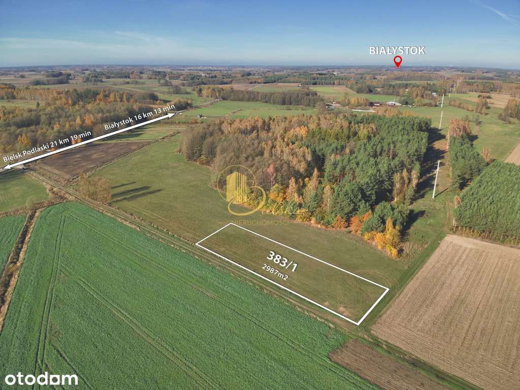 Kształtna działka WZ Zagrodowa-1