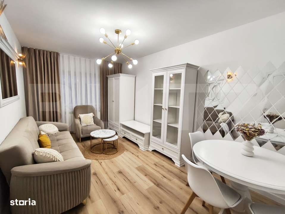 Apartament spatios, 3 camere, 2 bai, 2 balcoane, Rogerius – amenajat - Imagine principală: 3/9