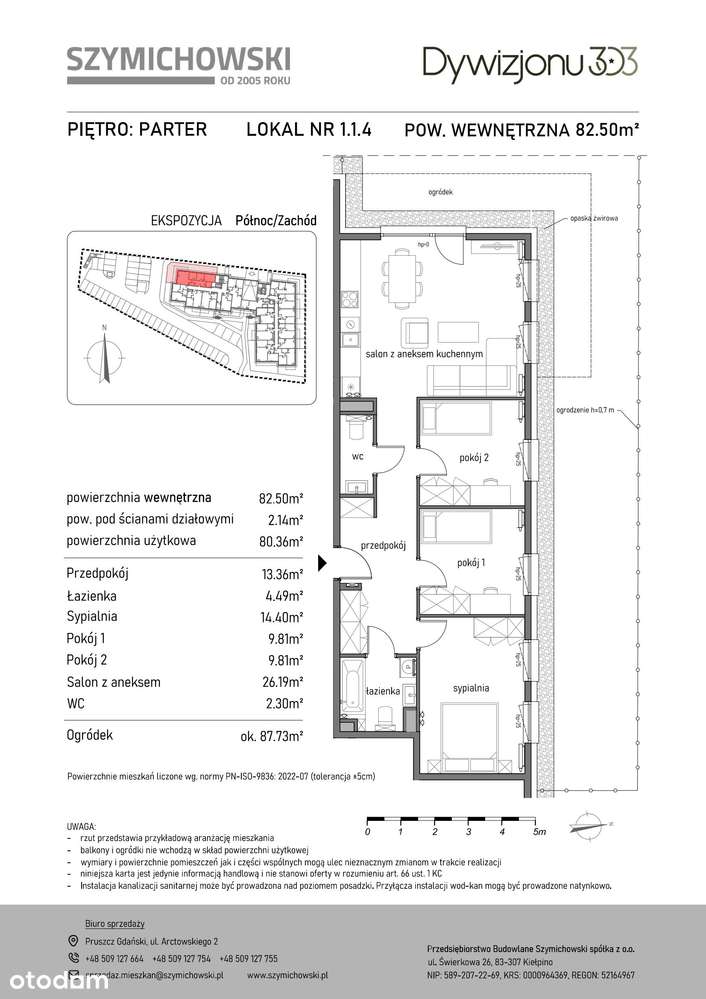 Dywizjonu 303 | mieszkanie 4-pok. | 1.1.4. - Pełny obrazek: 2/9