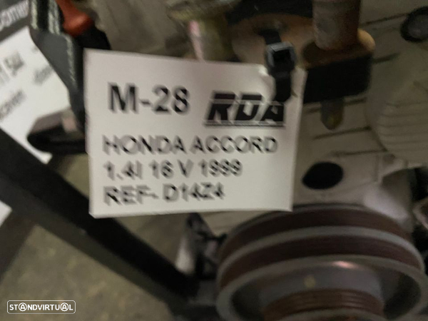 M28 Motor Honda Accord 1.4 I 16 V De 1999 Ref- D14Z4 - 5