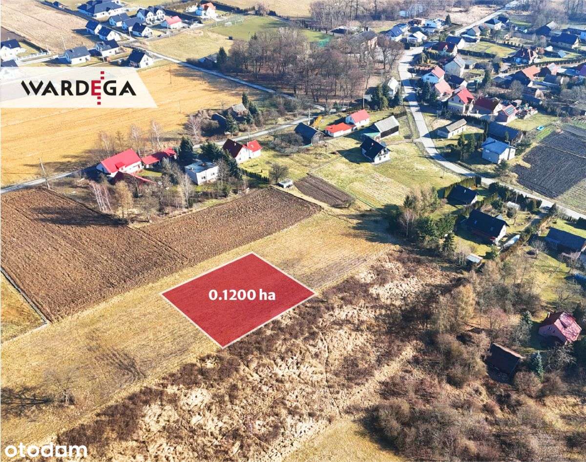 Działka budowlana 12 a - Wilczkowice-2