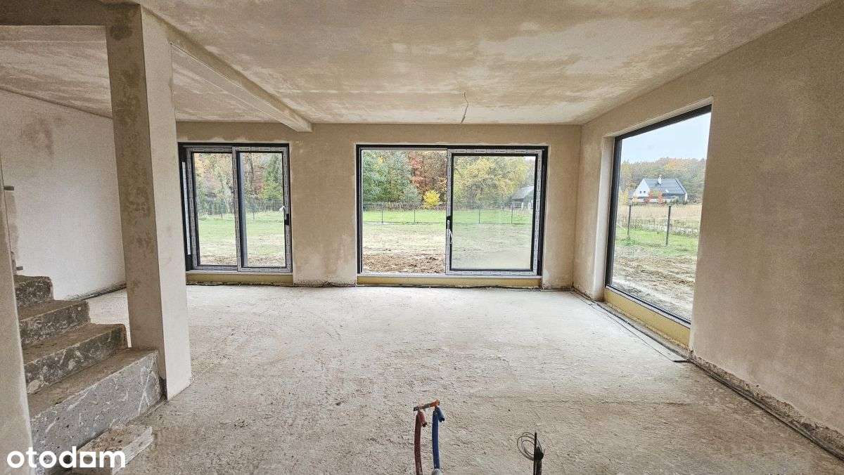 Nowoczesny bliźniak przy lesie-3