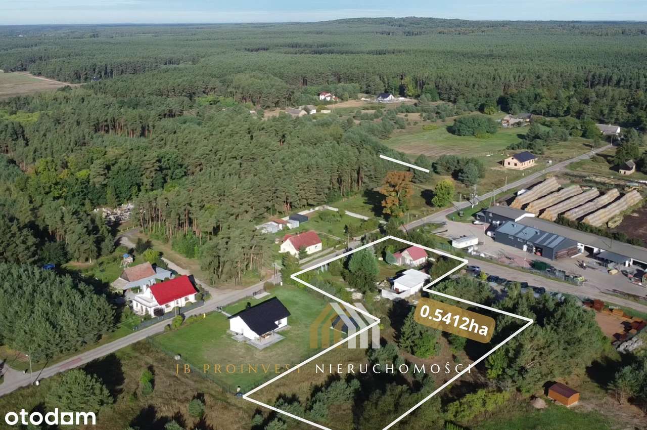 DOM DO REMONTU + DZIAŁKA 0,54ha  z DWZ (5 BUDYNKÓW JEDNORODZINNYCH)-3
