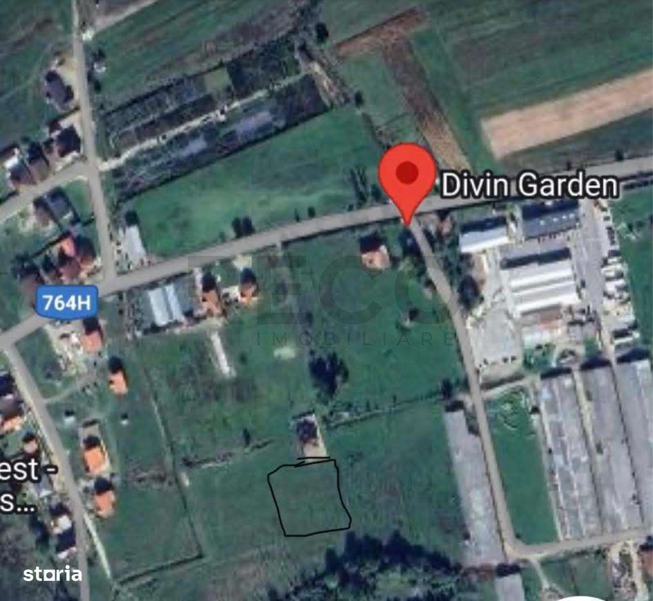 Reco Teren intravilan 600mp Beius - Imagine principală: 1/2