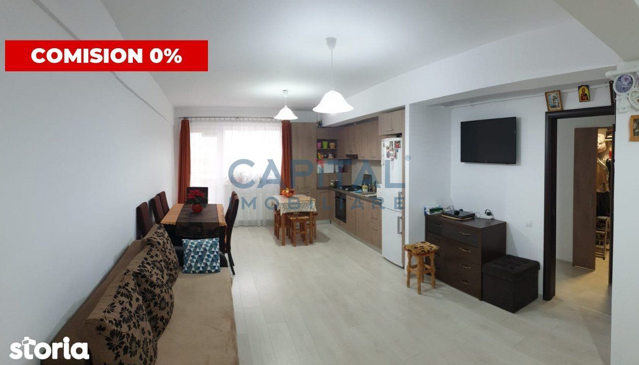 Comision 0% Vanzare apartament semi-decomandat cu 2 camere, Baciu