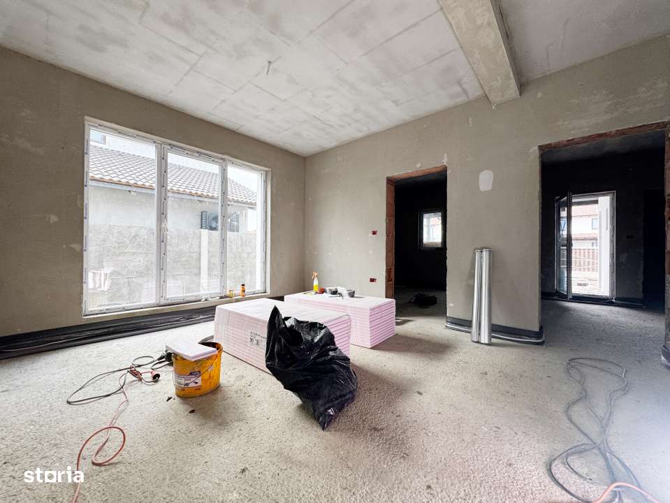 Duplex 3 camere, 78mp utili+ 21mp terasa, 285mp teren, Mosnita Noua - Imagine principală: 5/19