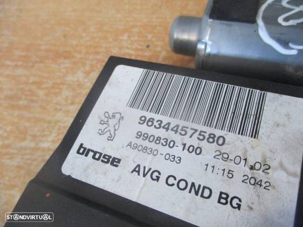 Motor Elevador Vidro 9634457580 PEUGEOT 307 2002 2.0HDI 0P Fe - 2