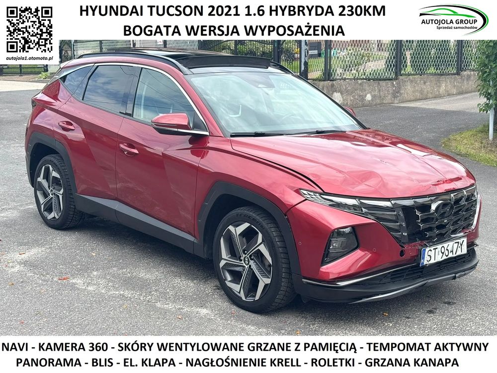 Hyundai Tucson IV 1.6 T-GDi HEV Platinum 2WD 2021