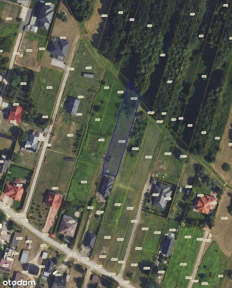 Działka budowlana Truskaw - Pełny obrazek: 4/4