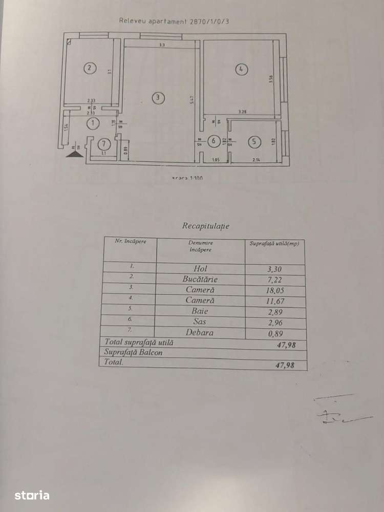 Apartament 2 camere Tatarasi - Ciurchi-5