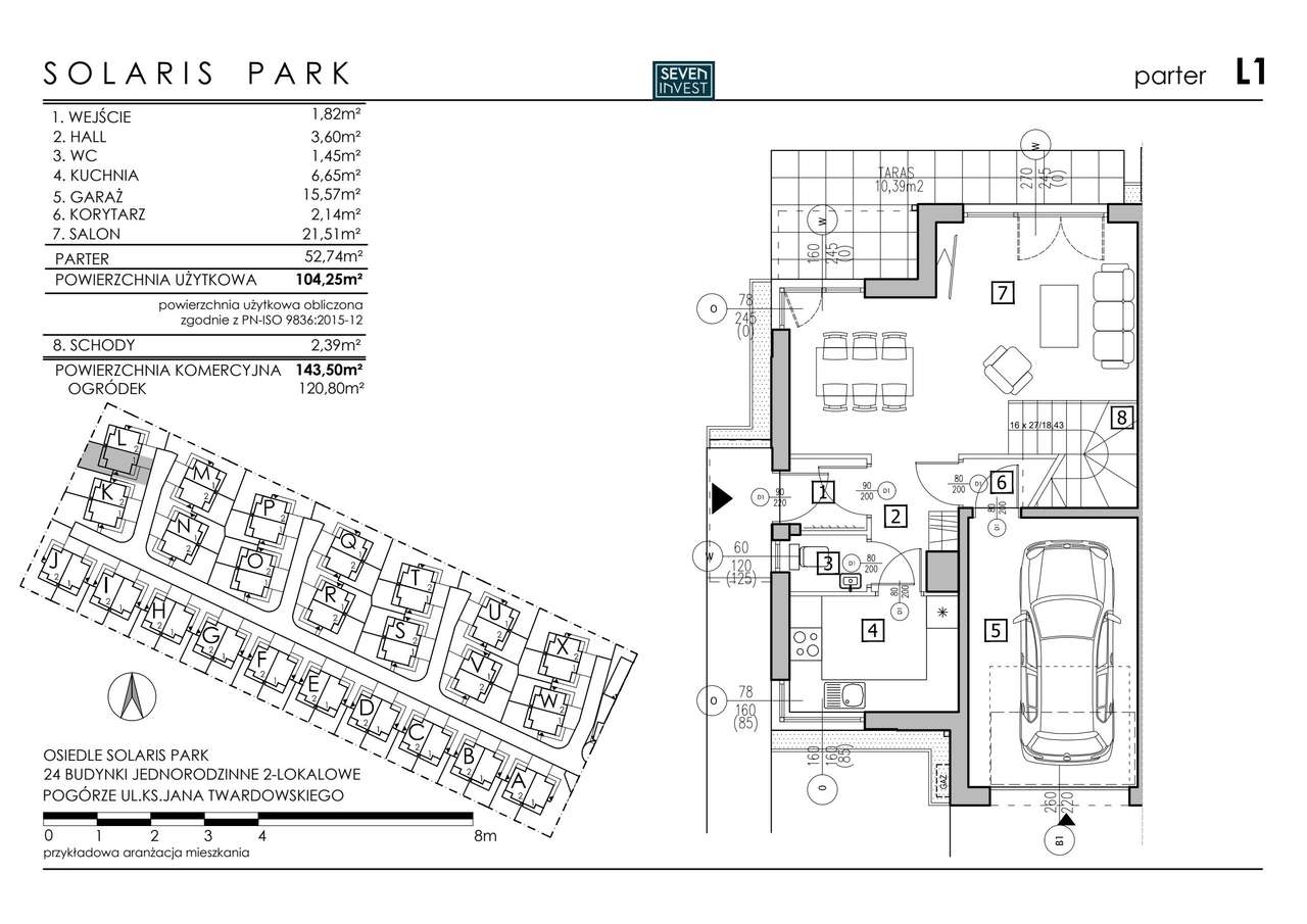 4-pokojowy dom 143m2 + ogródek Bezpośrednio - Pełny obrazek: 2/8