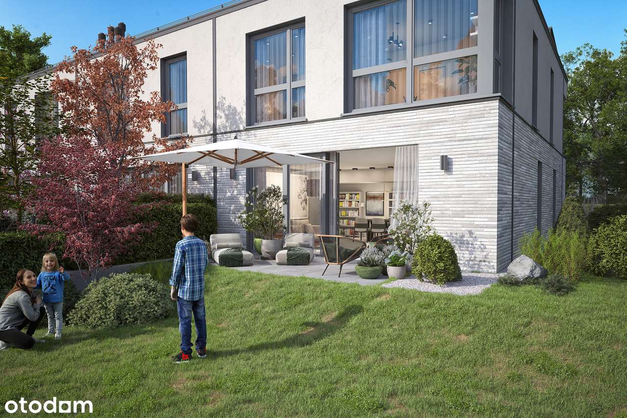 Nowoczesny i ekologiczny dom w zielonej części Wilanowa - Pełny obrazek: 4/10