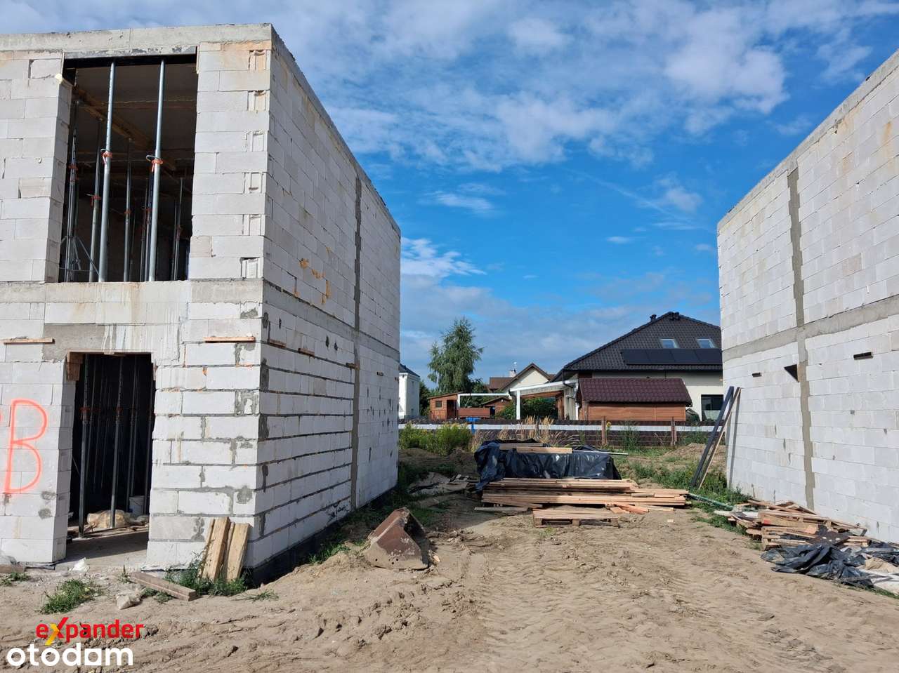 Dom bliźniak 110 m2 I Poddasze użytkowe I Ogród-5