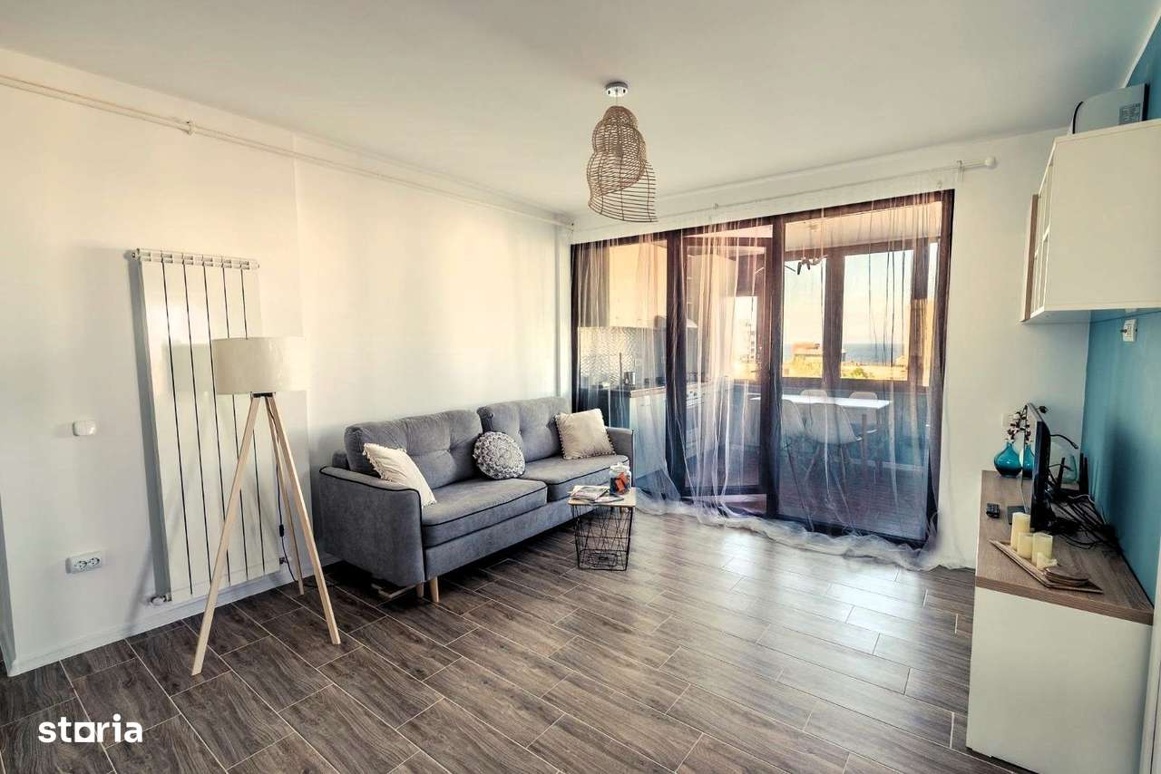 Faleza Nord – Reyna | Apartament 3 camere, bloc nou, vedere la mare - Imagine principală: 4/14