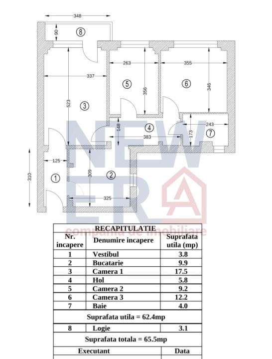 Apartament 3 camere Pantelimon, bloc reabilitat termic, pentru renovar-17