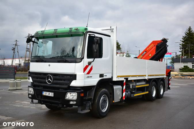 Mercedes-Benz ACTROS 2644 6x4 PALFINGER PK 44002 EURO 5 HDS Żuraw Wciągarka Cran Kran Winch - 12