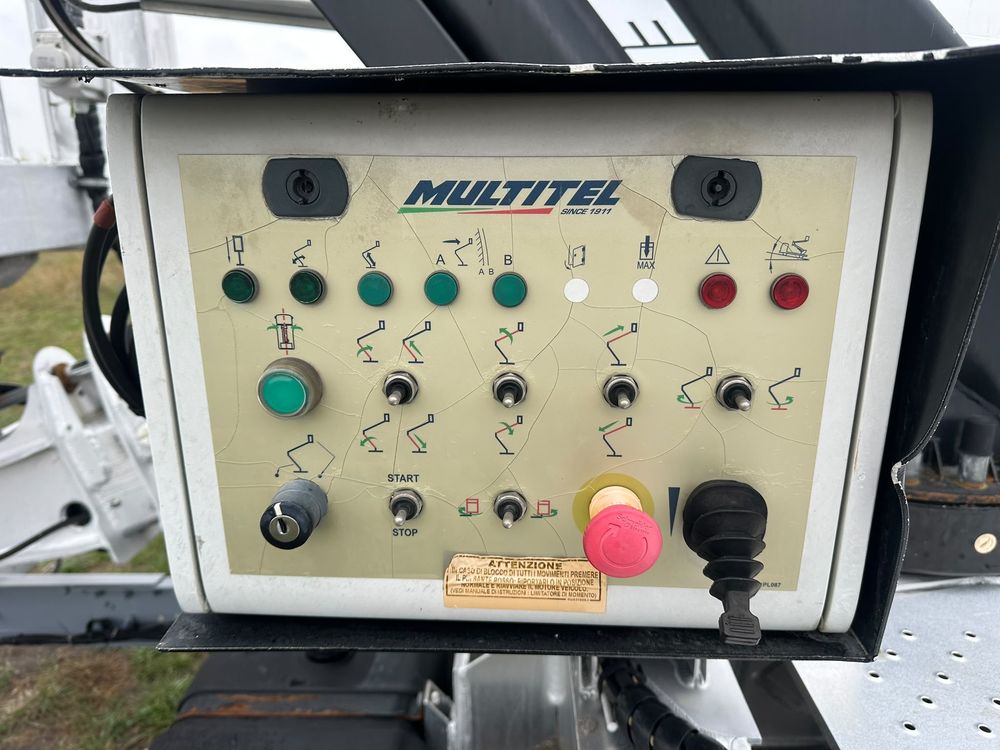 Podnośnik Koszowy Zwyżka 25 metrów Multitel Mx 250 12 w Bok UDT!!! - zdjęcie 6