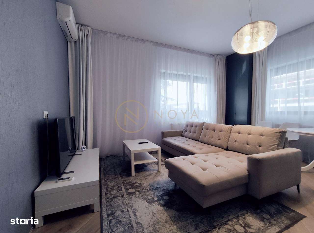 Vanzare apartament cu 3 camere in zona Pipera Plaza mobilat-1