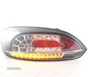 FAROLINS TRASEIROS LED PARA VOLKSWAGEN VW SCIROCCO 08-14 CROMADO - 4