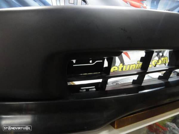 Para-choques sem frisos honda civic 96-98 EK9 look + Lip / spoiler frontal TYPE R style em plástico - 3