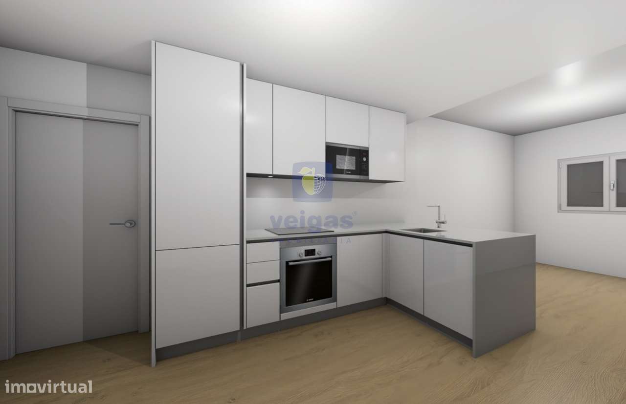 Apartamento T2 com terraço com duas frentes ao nível do RC no empreend-16