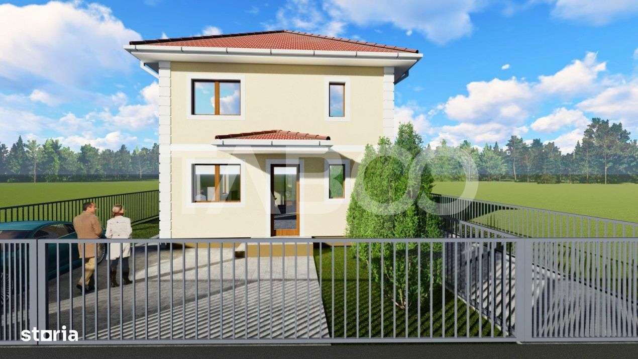 Casa individuala de vanzare cu 4 camere decomandate in Selimbar - Imagine principală: 4/4