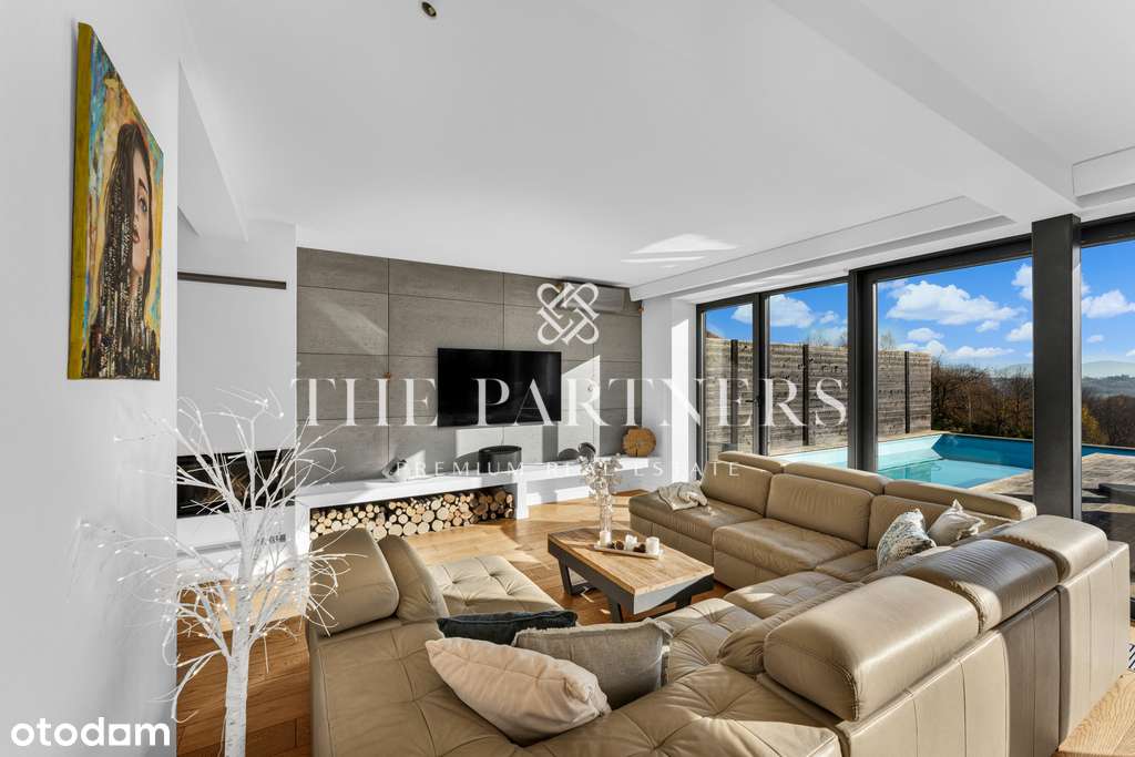 Dom z basenem i hektarową działką - Mogilany-4