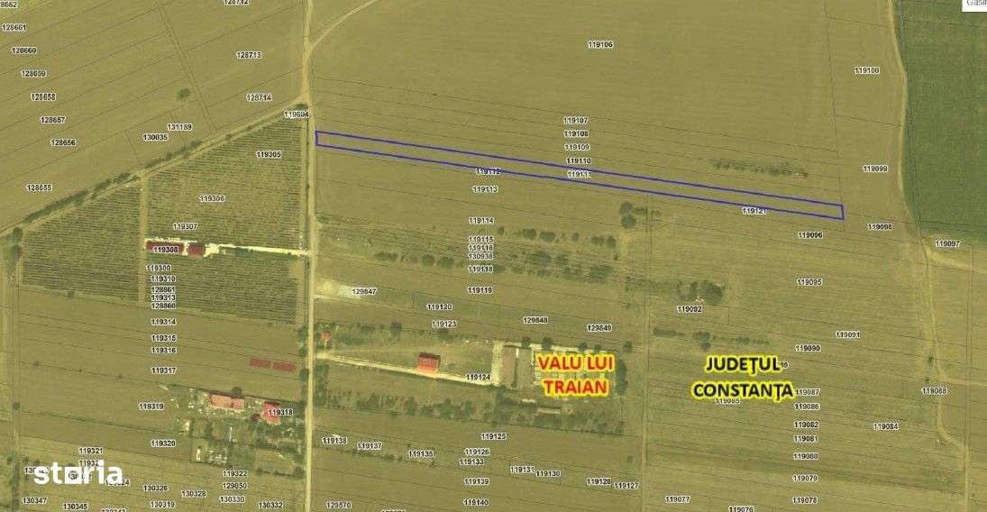 Teren intravilan Valu lui Traian, cota parte 3/48 ; ID: R2782878 - Imagine principală: 5/14
