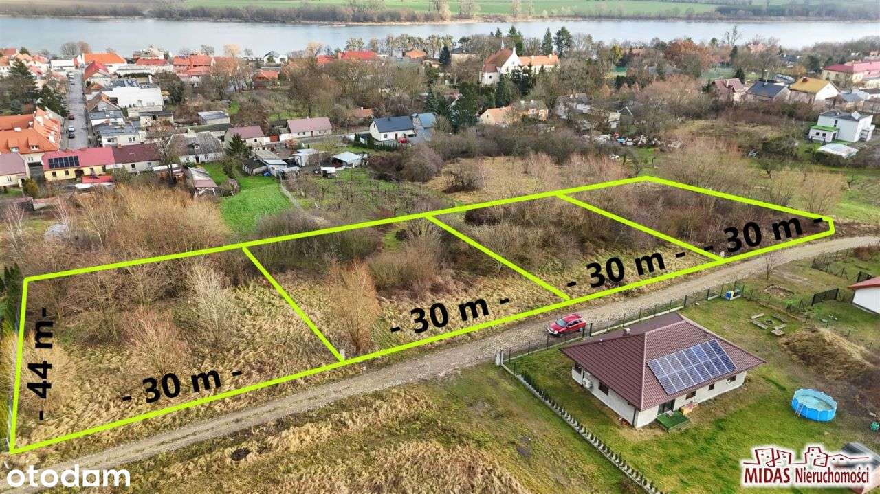 Działka budowlana z widokiem na Wisłę-1