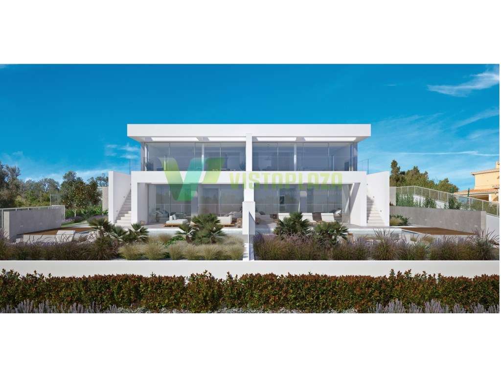 Moradias de luxo com Piscina e Vista Mar, geminadas na Praia da Luz - Grande imagem: 4/23