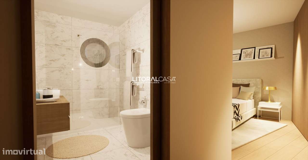 Maravilhoso T2 no centro histórico da cidade com terraço e garagem - Grande imagem: 4/16