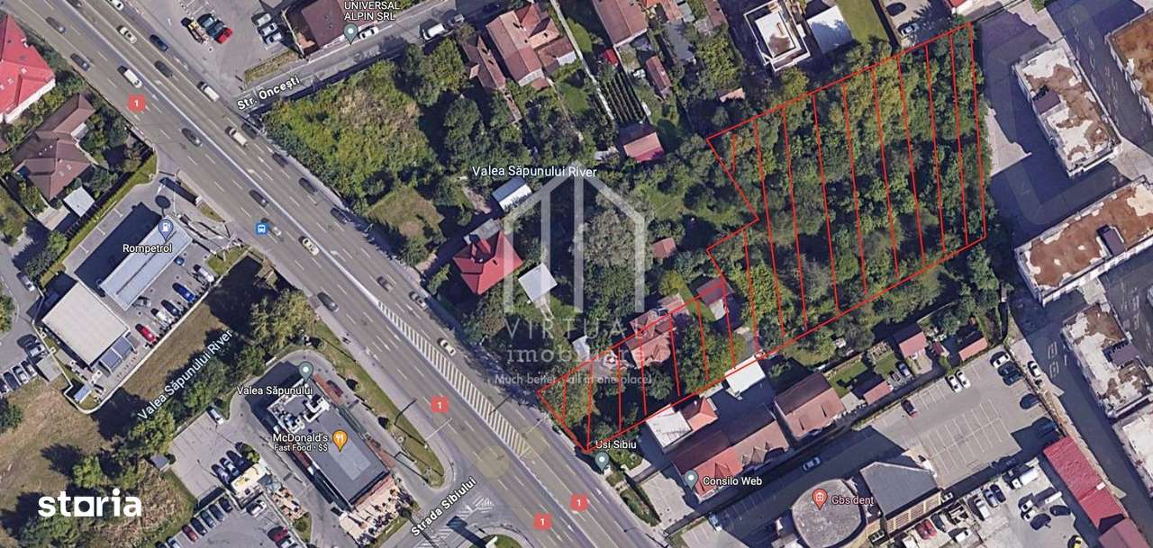 Teren intravilan Sibiu - 3850 MP - Bd. Vasile Milea - Imagine principală: 2/3