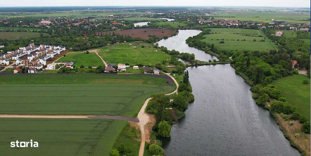 Teren intravilan - 16.450 mp, Corbeanca - Balotesti, deschidere la lac - Imagine principală: 3/8