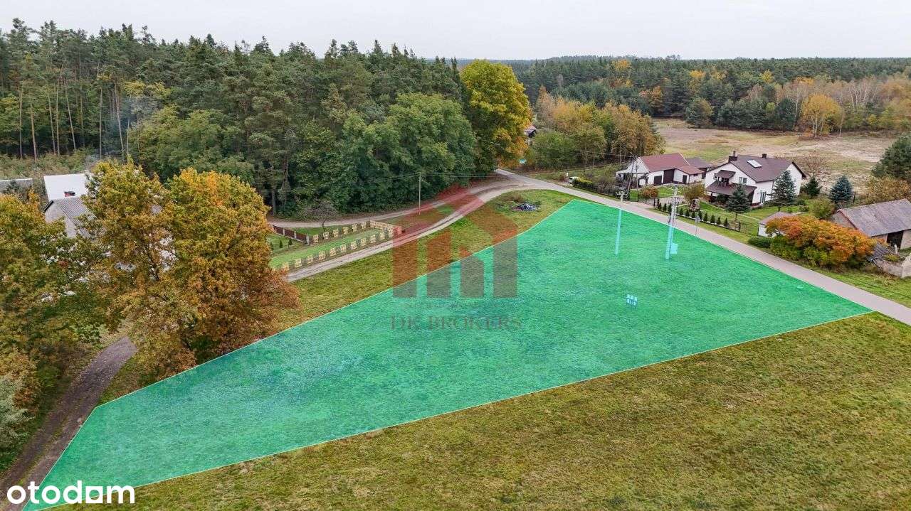 Wola Ociecka 28 ar Budowlana przy lesie Wz-0