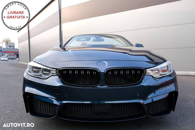 Grile Centrale BMW 4 Series F32 F33 F36 (2013-03.2019) Piano Black M Design- livrare gratuita - 15