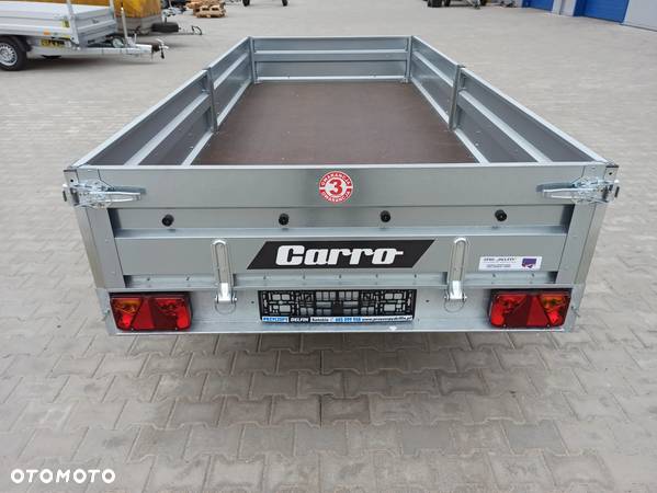 Carro Delta 350x150x40 cm, 750 kg platforma , 2 osie - 7