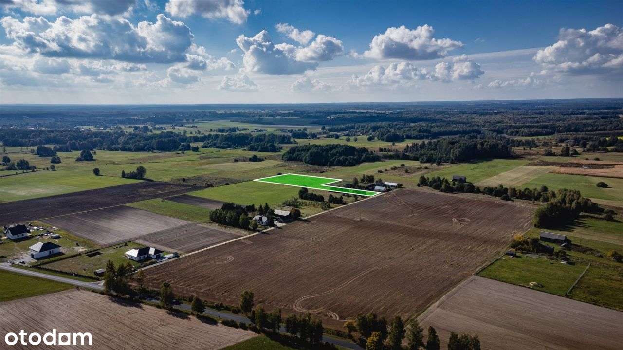 Działka budowlano-rolna 10300 m²,Rososz, gm. Kotuń-6