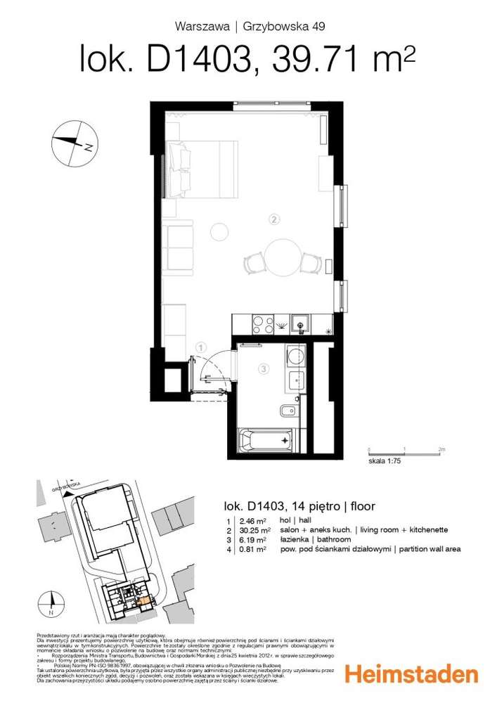 Funkcjonalne studio | 14 piętro | Unique Tower-1