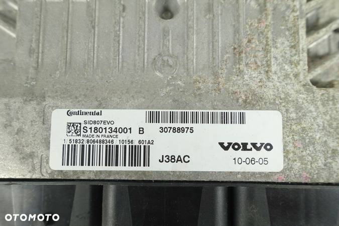 KOMPUTER SILNIKA VOLVO C30 S40 II V50 1.6 D 30788975 S180134001B SID807EVO - 3